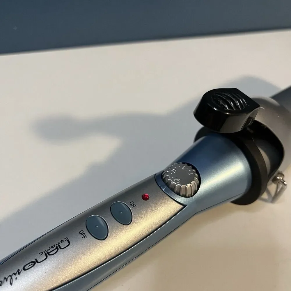 Jilbere de Paris Professional Ceramic Curling Iron 1.5” JBNS2038S Blue Tested!
